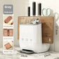 Kitchen Shelf with Cutting Board & Knife Holder – Countertop Drain Rack & Cutlery Organiser