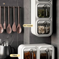 Wall Mounted Kitchen Seasoning Box – Condiment & Spice Storage Organiser
